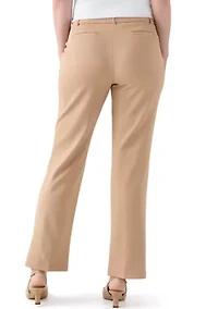 Women's Stretch Twill Pull On Trouser Pants