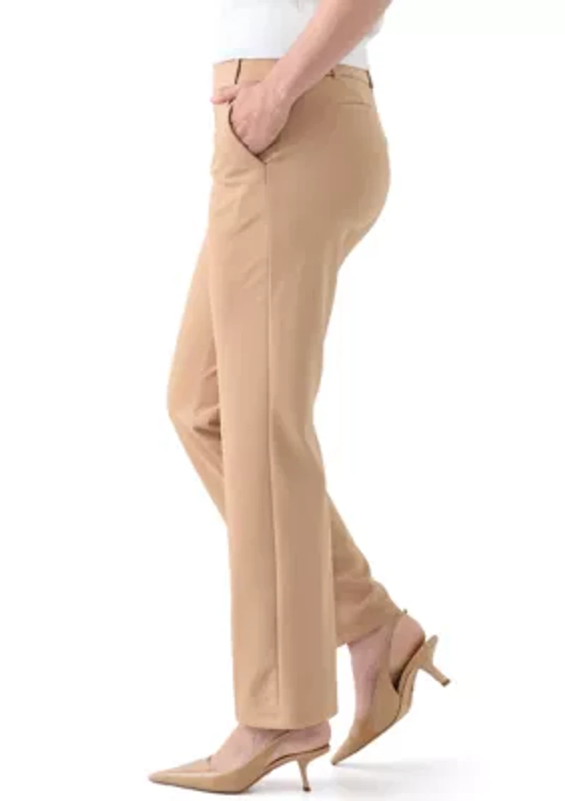 Women's Stretch Twill Pull On Trouser Pants