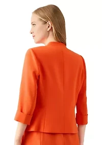 Women's Cardigan with Zipper Pockets