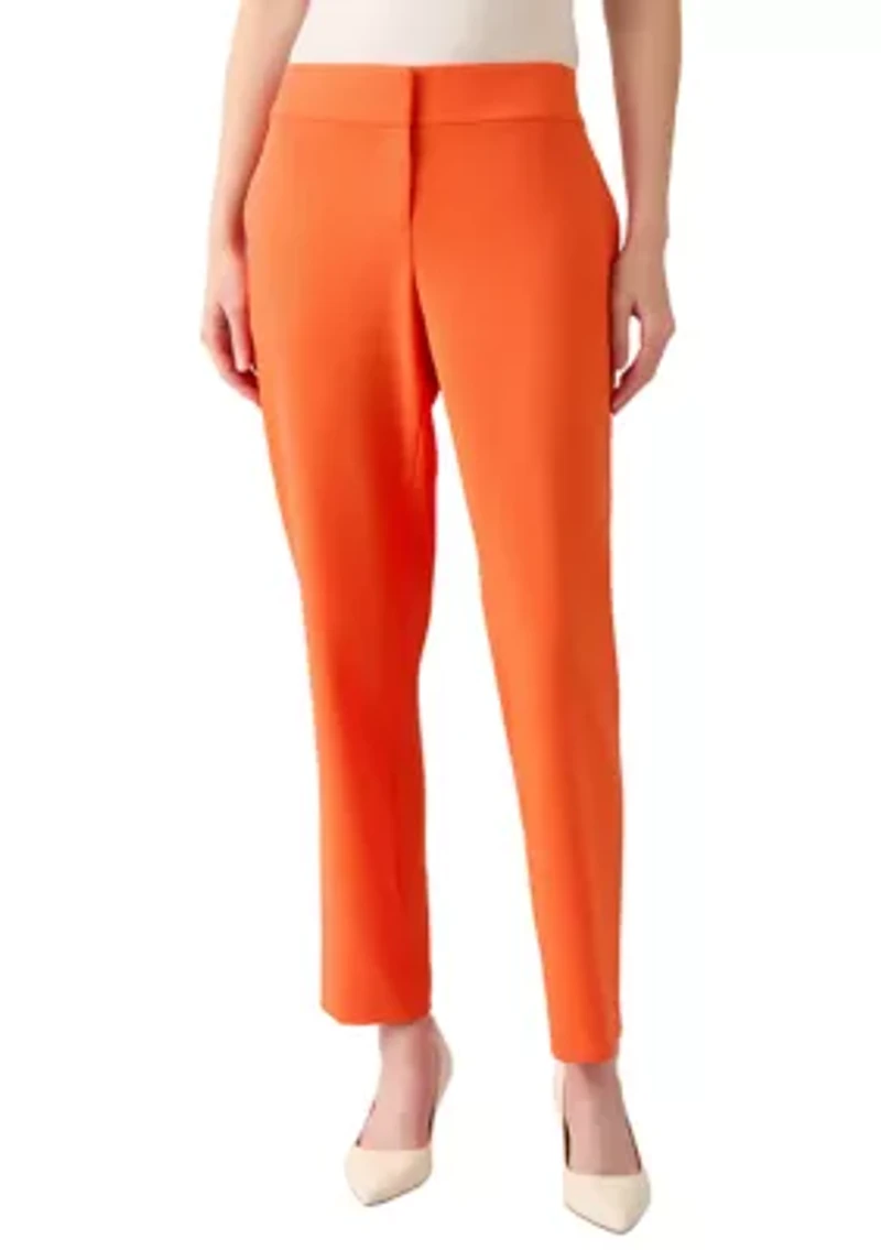 Women's Stretch Crepe Slim Leg Pants