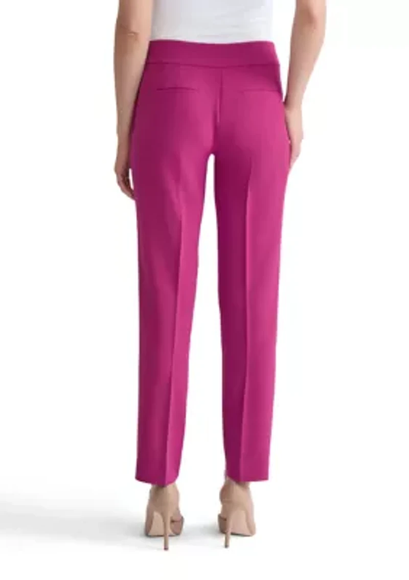 Women's Stretch Crepe Slim Leg Pants