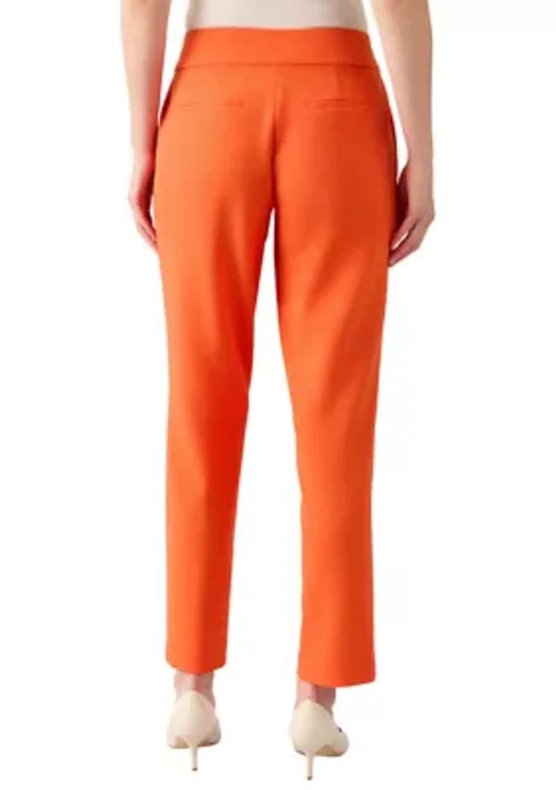 Women's Stretch Crepe Slim Leg Pants