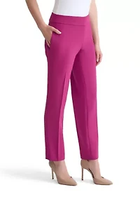 Women's Stretch Crepe Slim Leg Pants