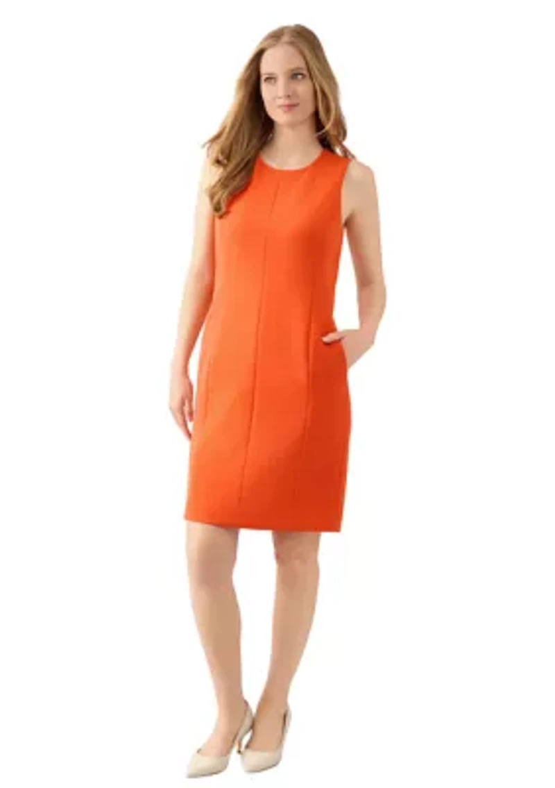 Women's Sleeveless Multi Seam Dress