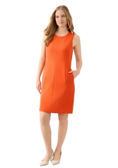 Women's Sleeveless Multi Seam Dress