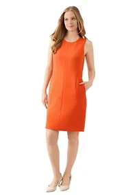 Women's Sleeveless Multi Seam Dress