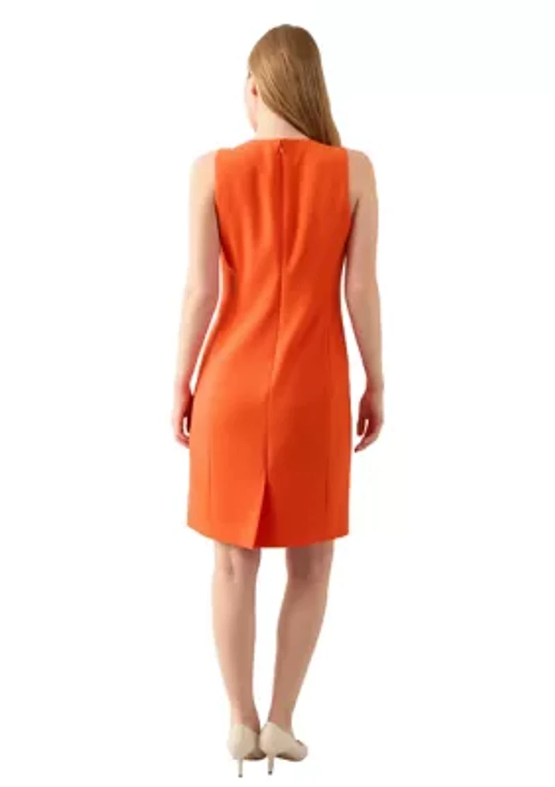 Women's Sleeveless Multi Seam Dress