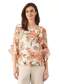 Women's Bell Sleeve Blouse