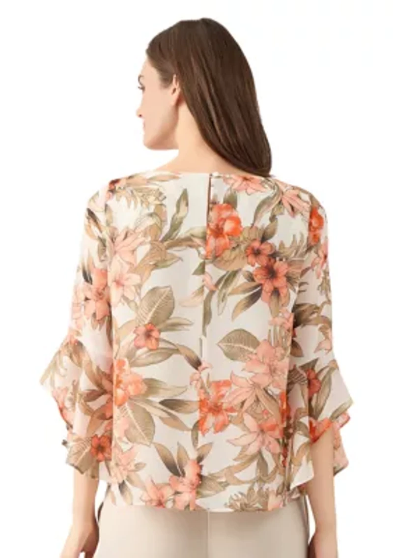 Women's Bell Sleeve Blouse