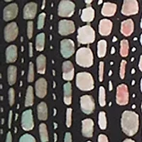 Women's Line Dot Print Sleeveless Knit Top
