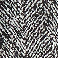 Women's Knit Jacquard Stand Collar Topper