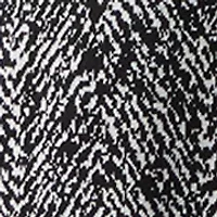 Plus Jacquard Knit Stand Collar Topper