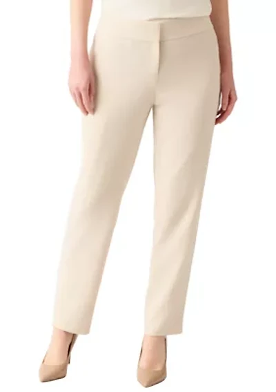 Women's Fly Front Slim Pants
