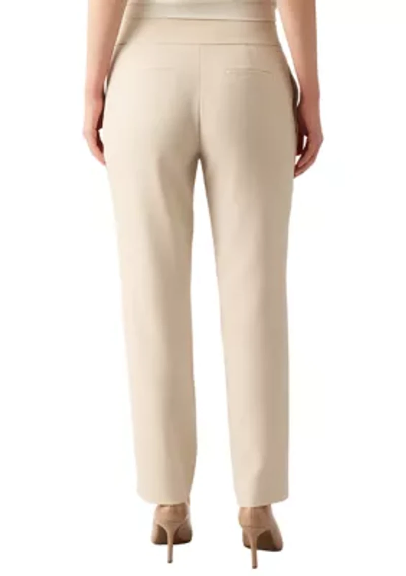 Women's Fly Front Slim Pants