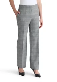 Women's Glen Plaid Wide Leg Pants