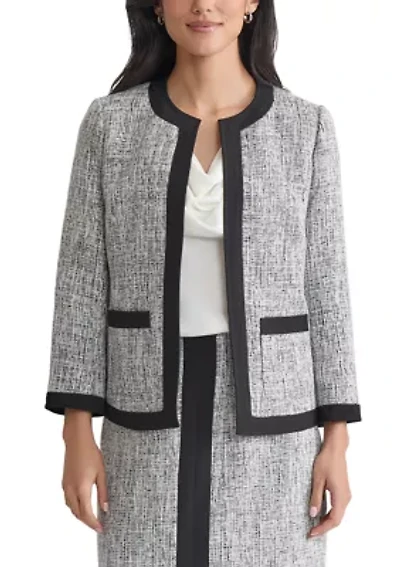 Women's Tweed Framed Cardigan Jacket