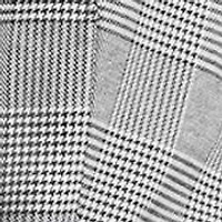 Women's Glen Plaid One Button Belted Vest