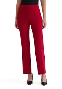 Petite Stretch Crepe L-Pocket Pants