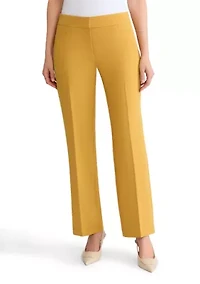 Petite Stretch Crepe L-Pocket Pants