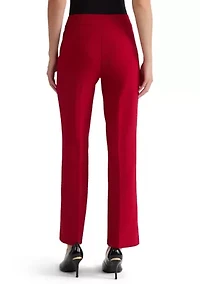 Petite Stretch Crepe L-Pocket Pants
