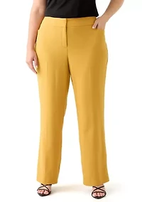 Plus Stretch Crepe Pants
