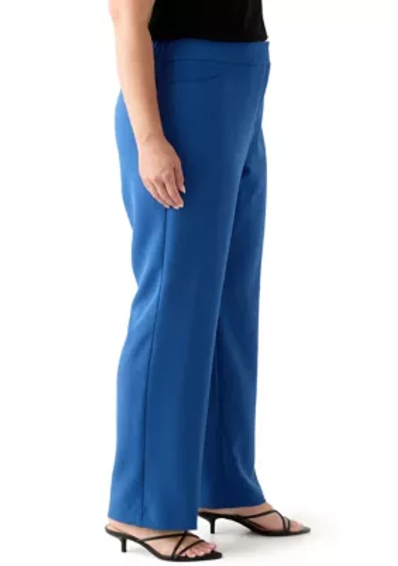 Plus Stretch Crepe Pants