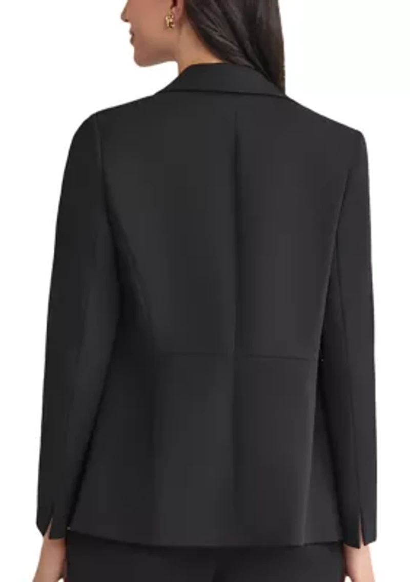 Women's Stretch Twill One Button Jacket