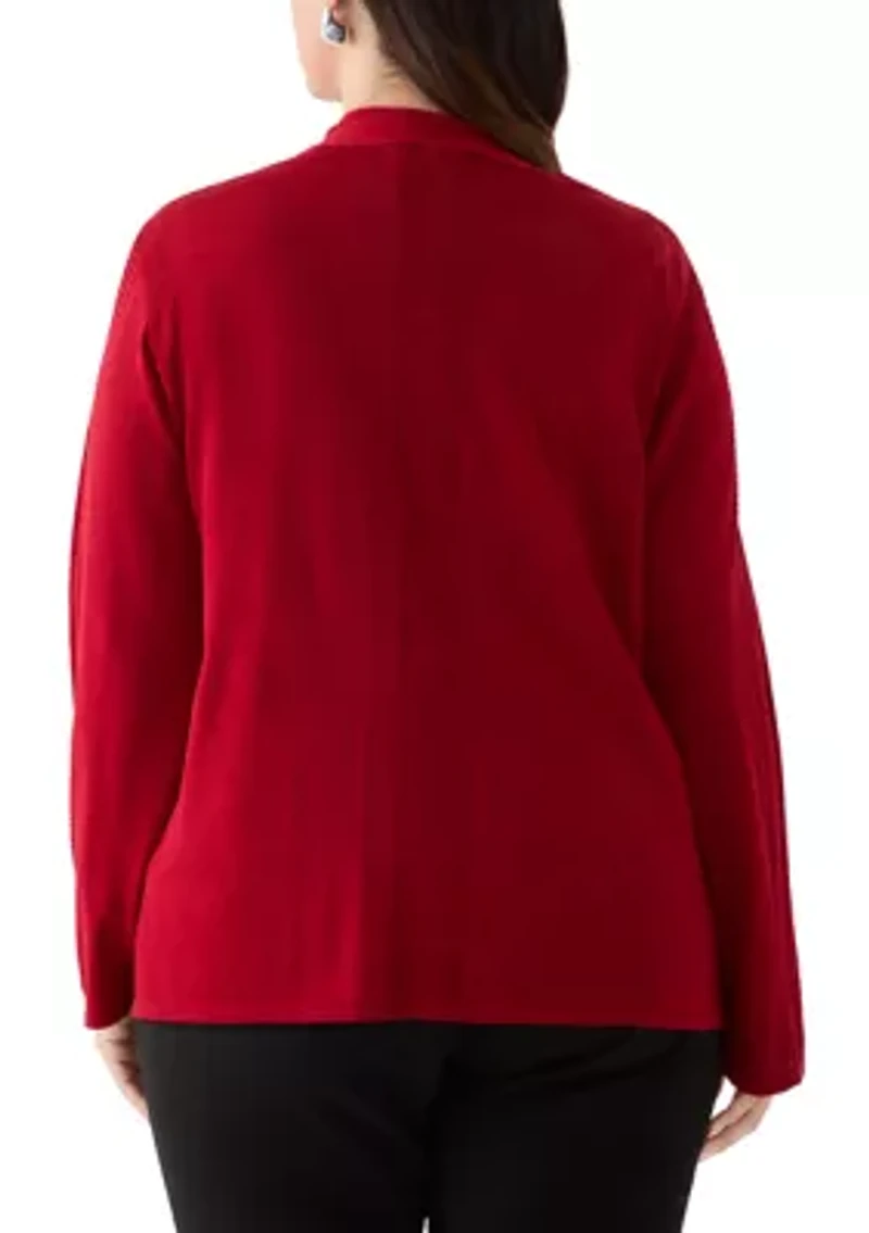 Plus A-Line Cardigan