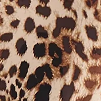 Women's Animal Print Elbow Sleeve Dress