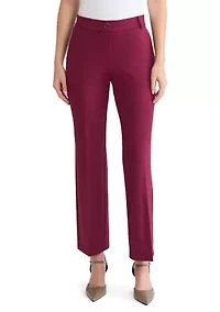 Women's Compression Pull On Trouser Leg Pants