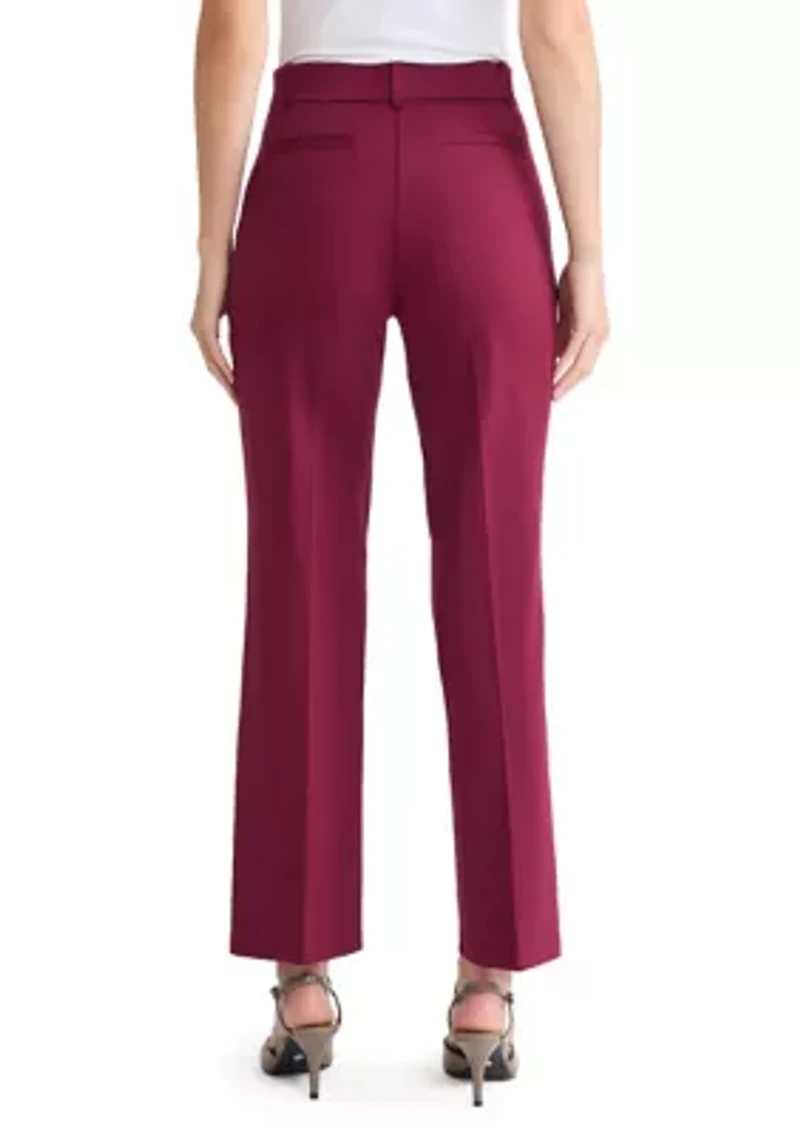 Women's Compression Pull On Trouser Leg Pants