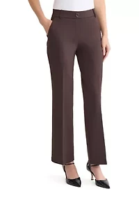 Women's Compression Pull On Trouser Leg Pants