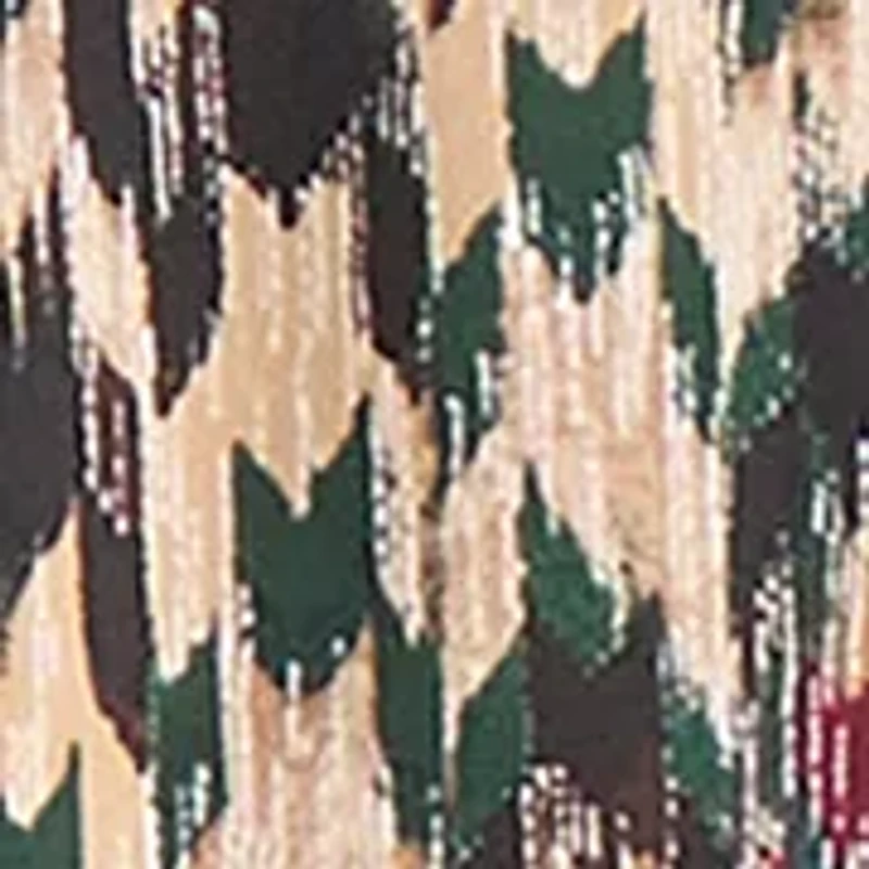 Women's Houndstooth Print Sleeveless V-Neck Blouse