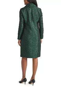 Women's Floral Jacquard Topper