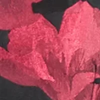 Women's Floral Jacquard One Button Collarless Jacket