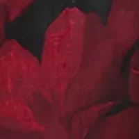 Petite Floral Jacquard One-Button Collarless Jacket