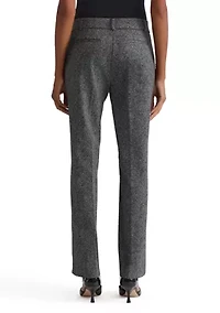 Women's Herringbone Pull-On Pants