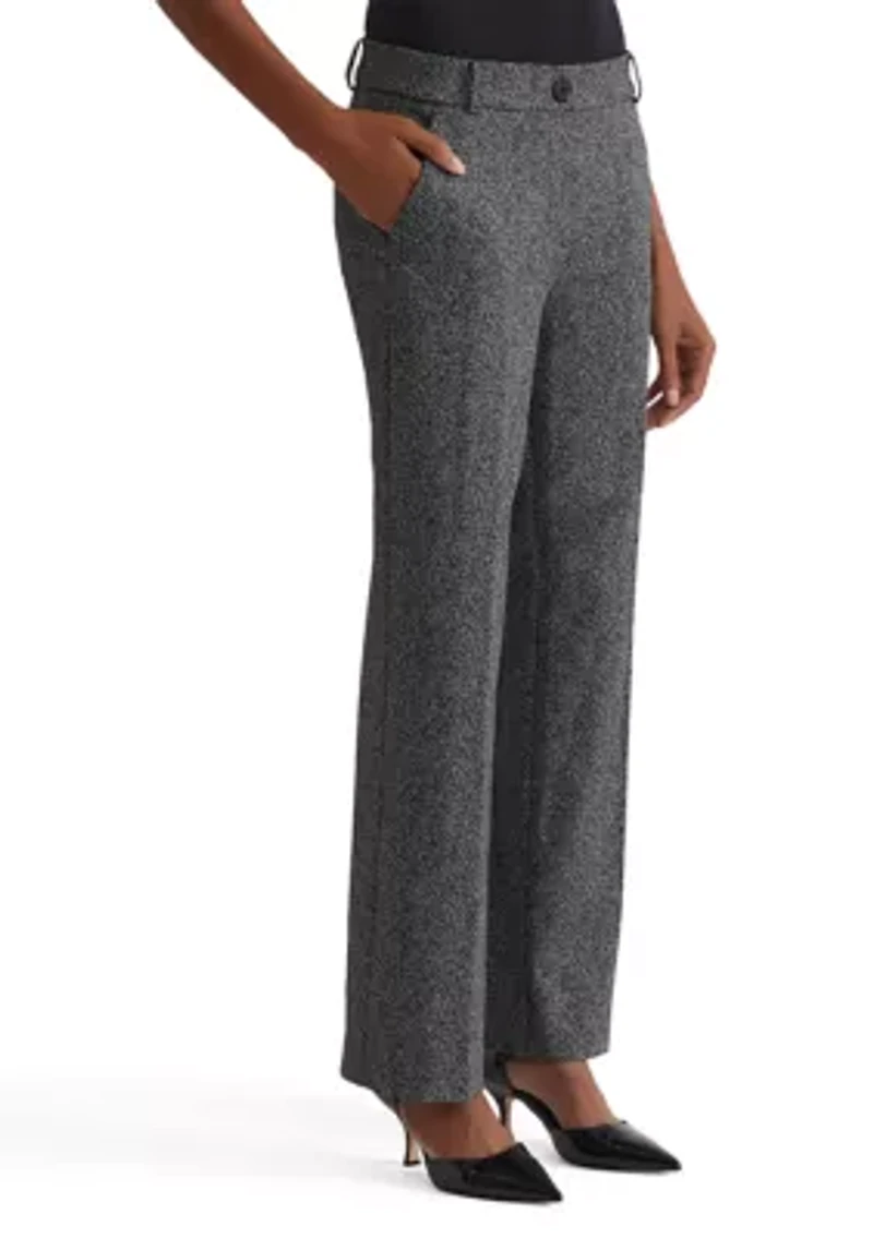 Women's Herringbone Pull-On Pants