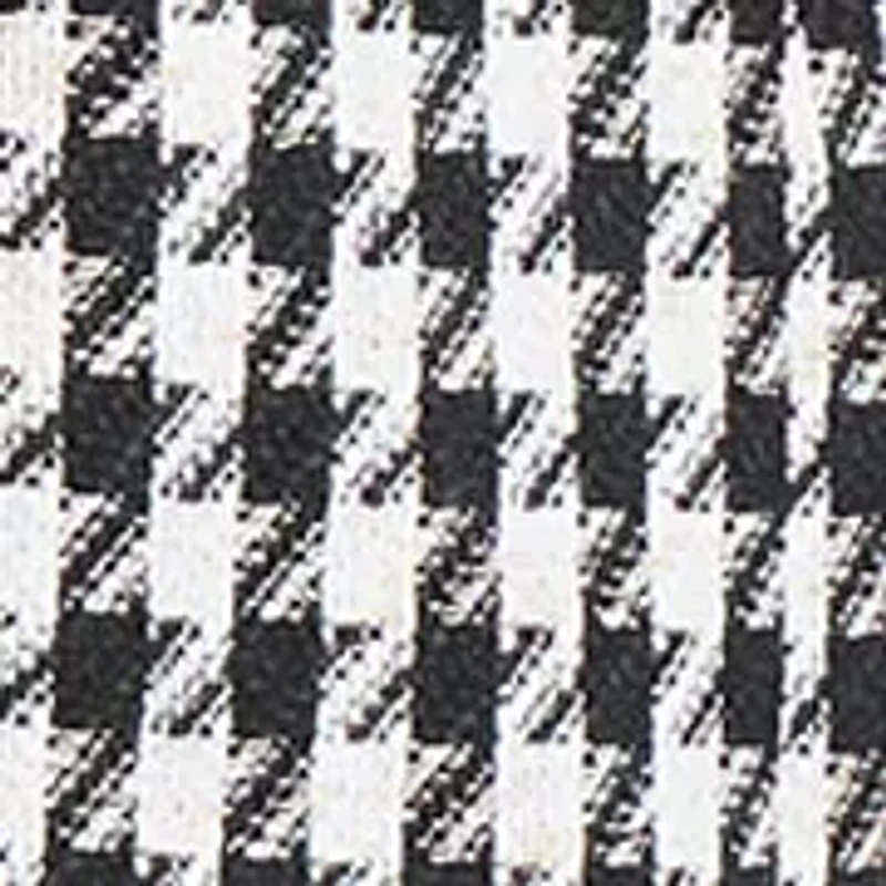Women's Metallic Check Long Topper