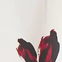 Women's Floral Print Long Sleeve V-Neck Blouse