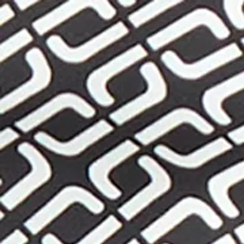 Women's Geo Print Long Sleeve Button Front Blouse