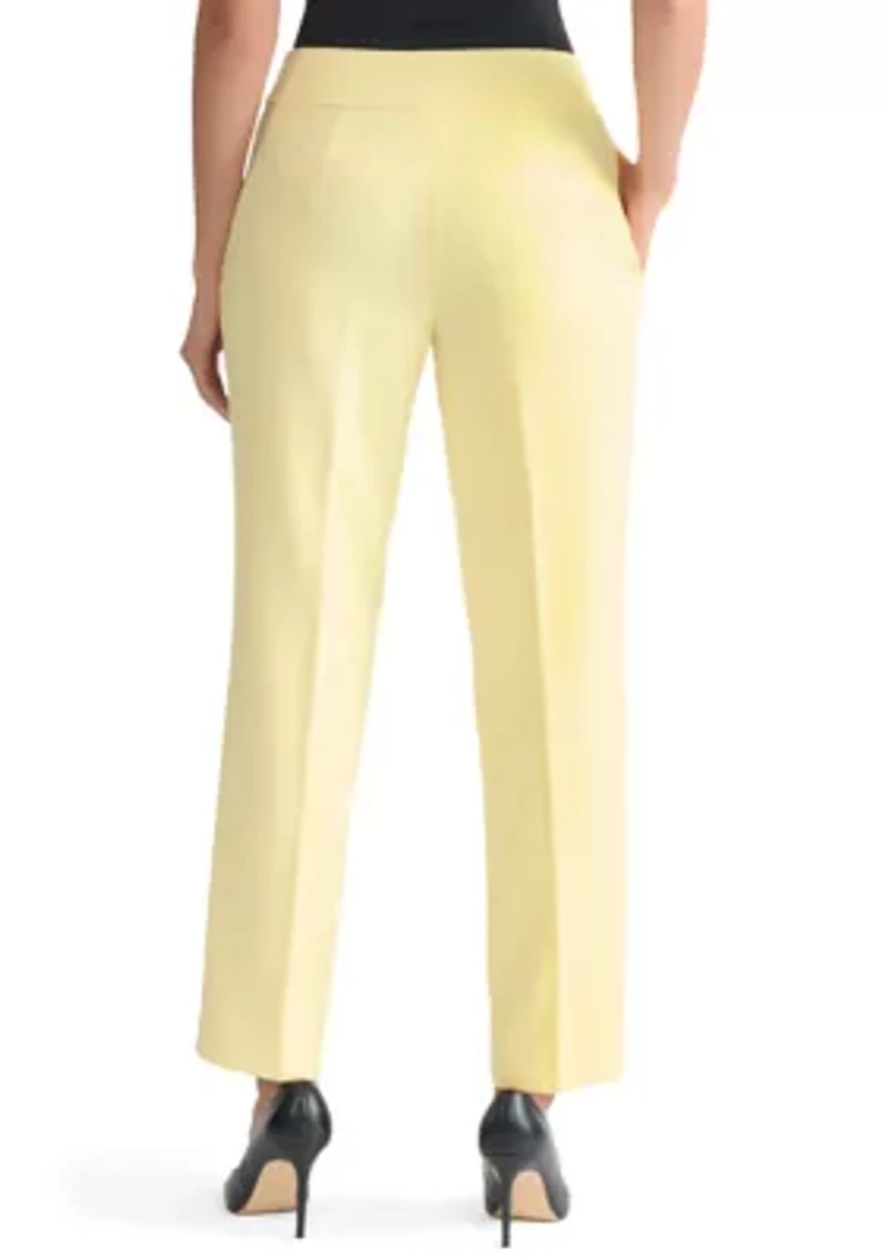 Women's Stretch Crepe Slim Leg Pants