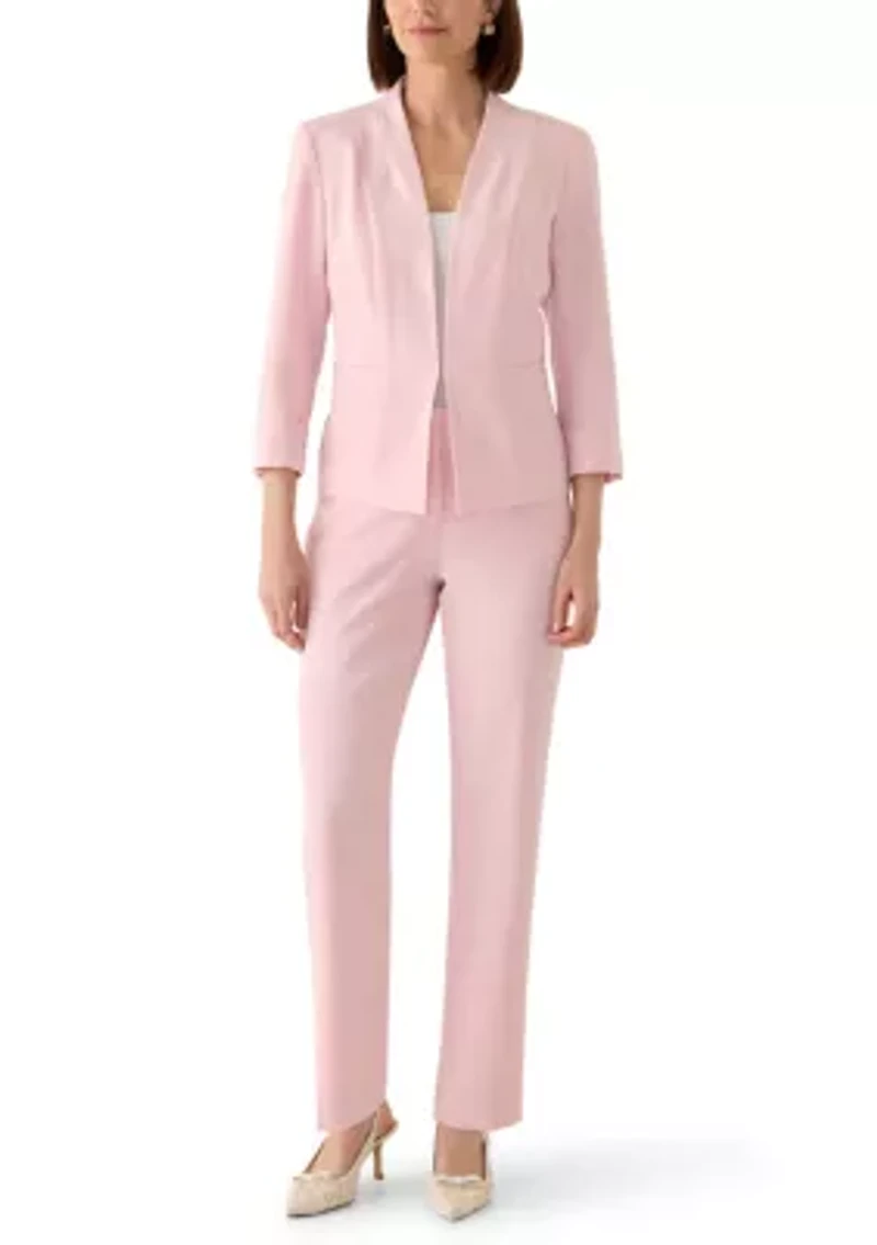 Women's Stretch Crepe Slim Leg Pants