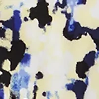 Plus Extended Shoulder Pleated Print Top