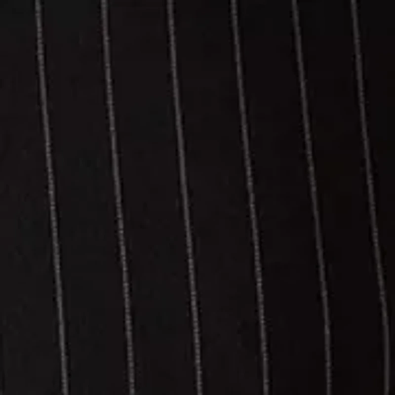 Plus Pinstripe Wide Leg Pants