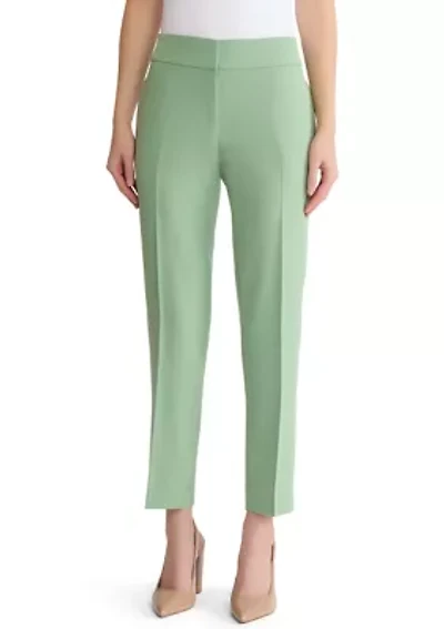 Women's Stretch Crepe Slim Leg Pants