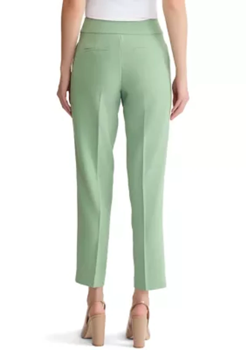 Women's Stretch Crepe Slim Leg Pants