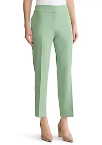 Women's Stretch Crepe Slim Leg Pants