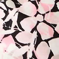 Plus Pleat Front Floral Top