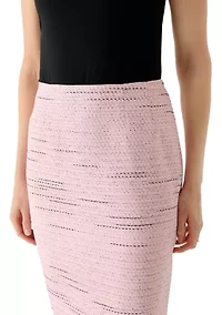 Women's Tweed Slim Skirt